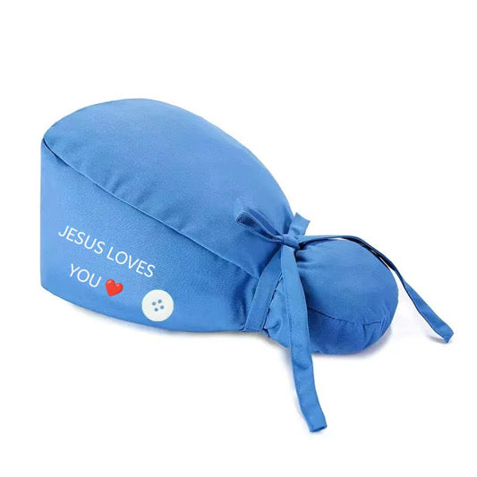 Purpose Silk Scrub Cap- Blue Forgiven