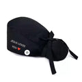 Purpose Silk Scrub Cap- Onyx Proud Faith